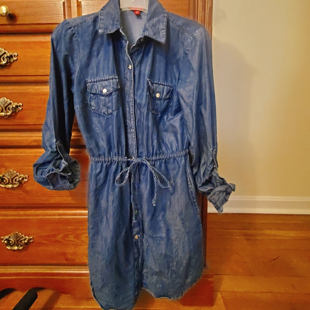 Denim dress